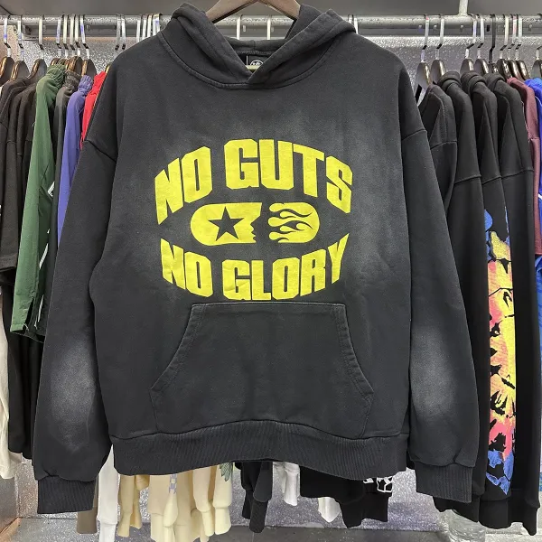 No Guts No Glory Hoodie Black - 1