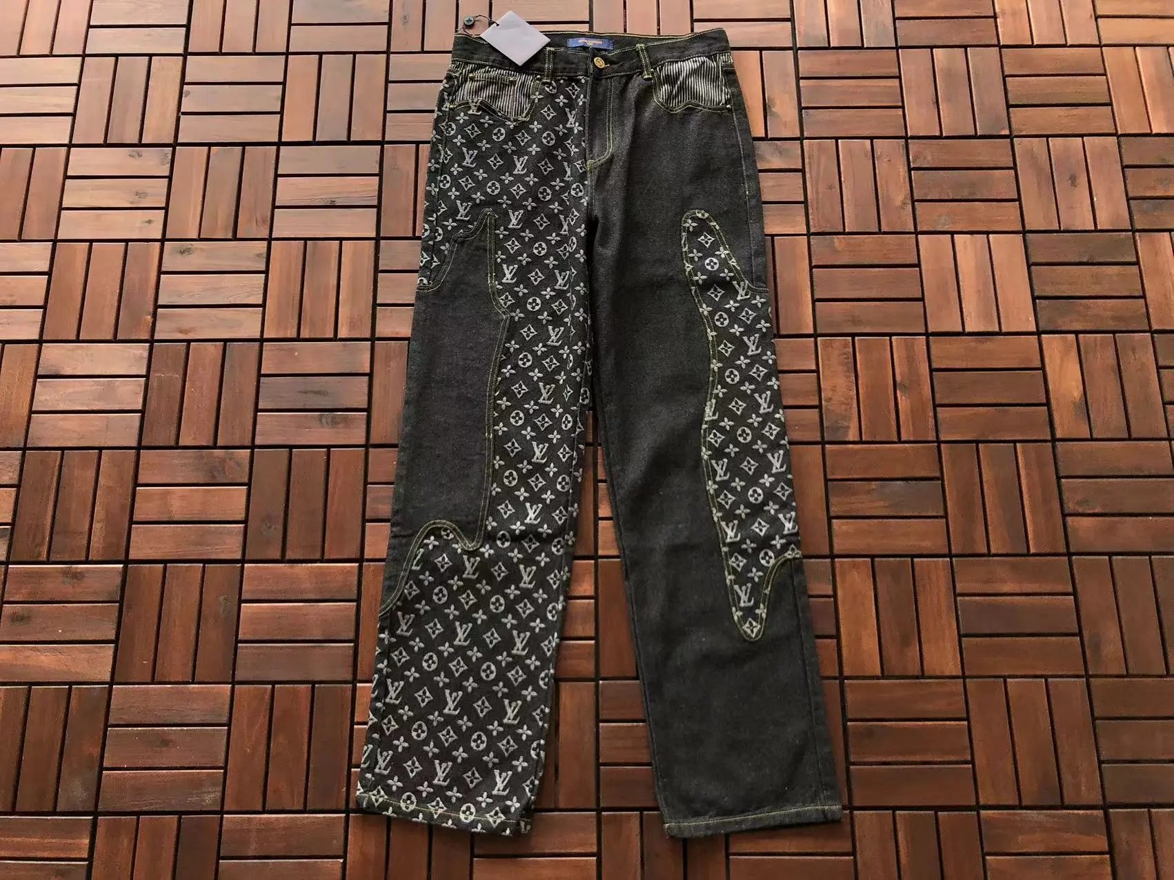 Louis Vuitton Monogram zip-up jacket and jogger trousers — 12