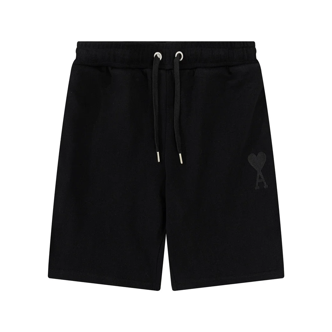 Ami Paris Heart-A Embroidered Casual Mid-Length Sweatpants - rep Ami Paris