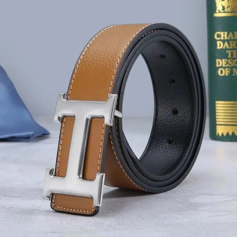 Brown silver buckle with body
