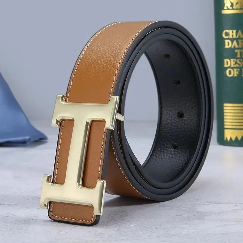 Brown gold buckle with body