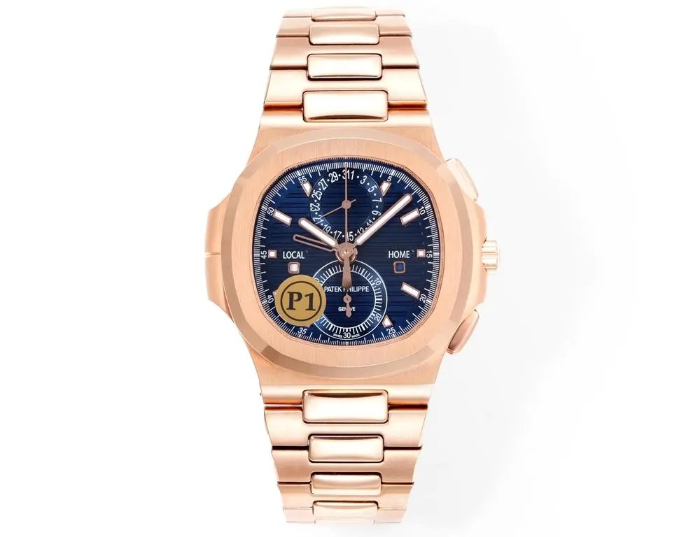 Patek Philippe Nautilus Travel Time Chronograph 5990/1R 001 Watch — W2CFinds curated find