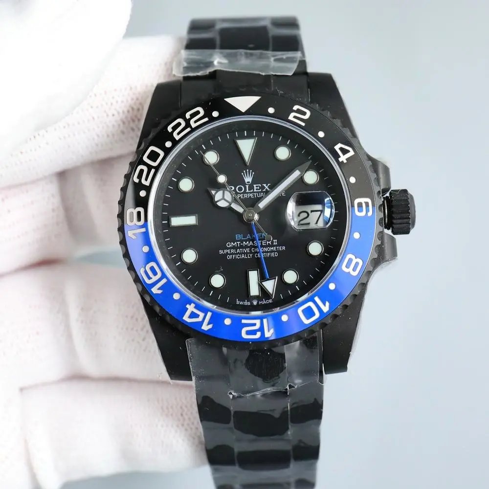 Rolex 126710BLNR Blaken GMT‑Master II wrist watch — W2CFinds curated find