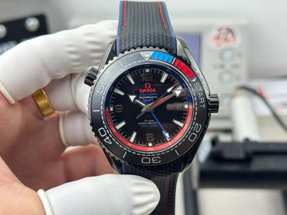 Omega 215.92.46.22.01.004 Seamaster Planet Ocean GMT wrist watch — W2CFinds curated find