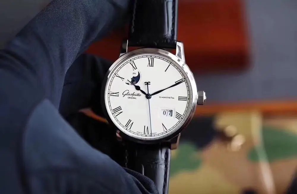 Glashütte Original Senator Excellence Panorama Date Moon Phase wrist watch — W2CFinds curated find