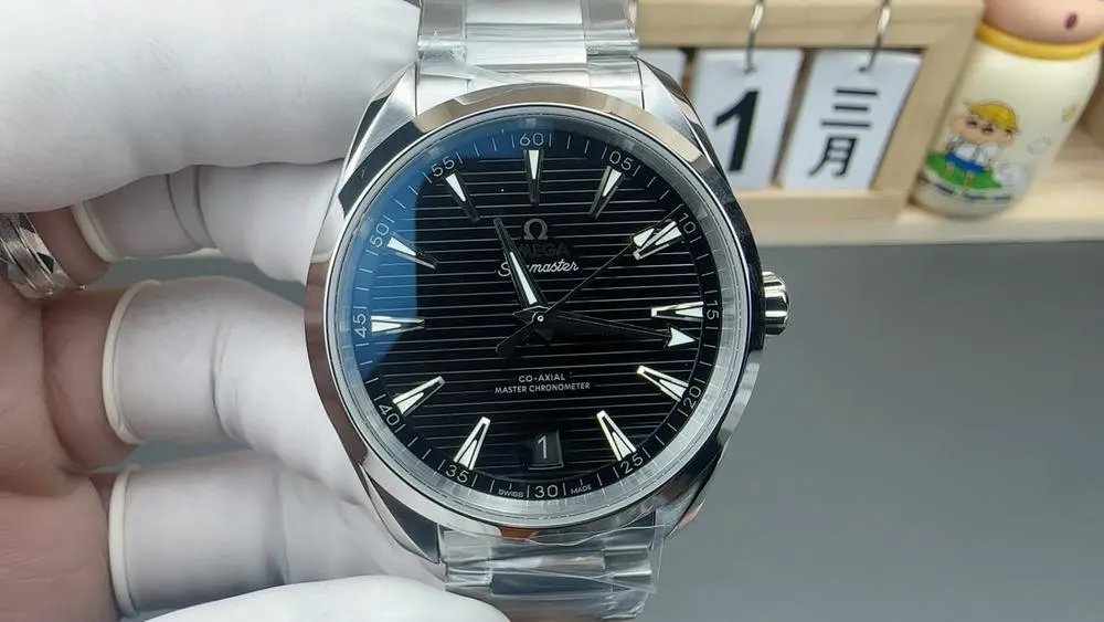Omega Seamaster Aqua Terra steel‑bracelet wristwatch — W2CFinds curated find
