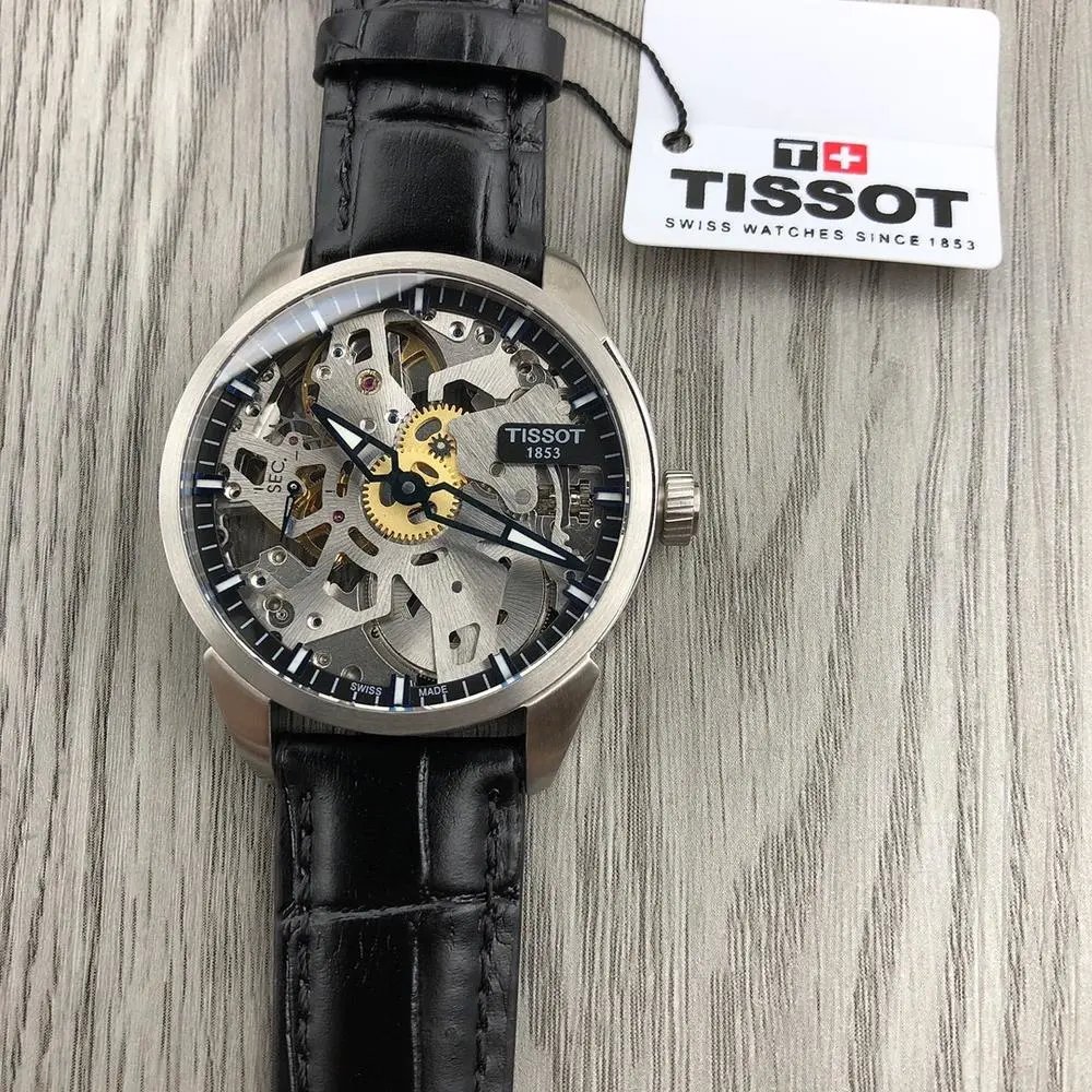Tissot t‑complication skeleton watch — W2CFinds curated find