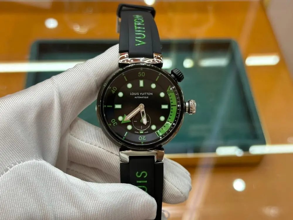 Louis Vuitton Tambour wrist watch — W2CFinds curated find