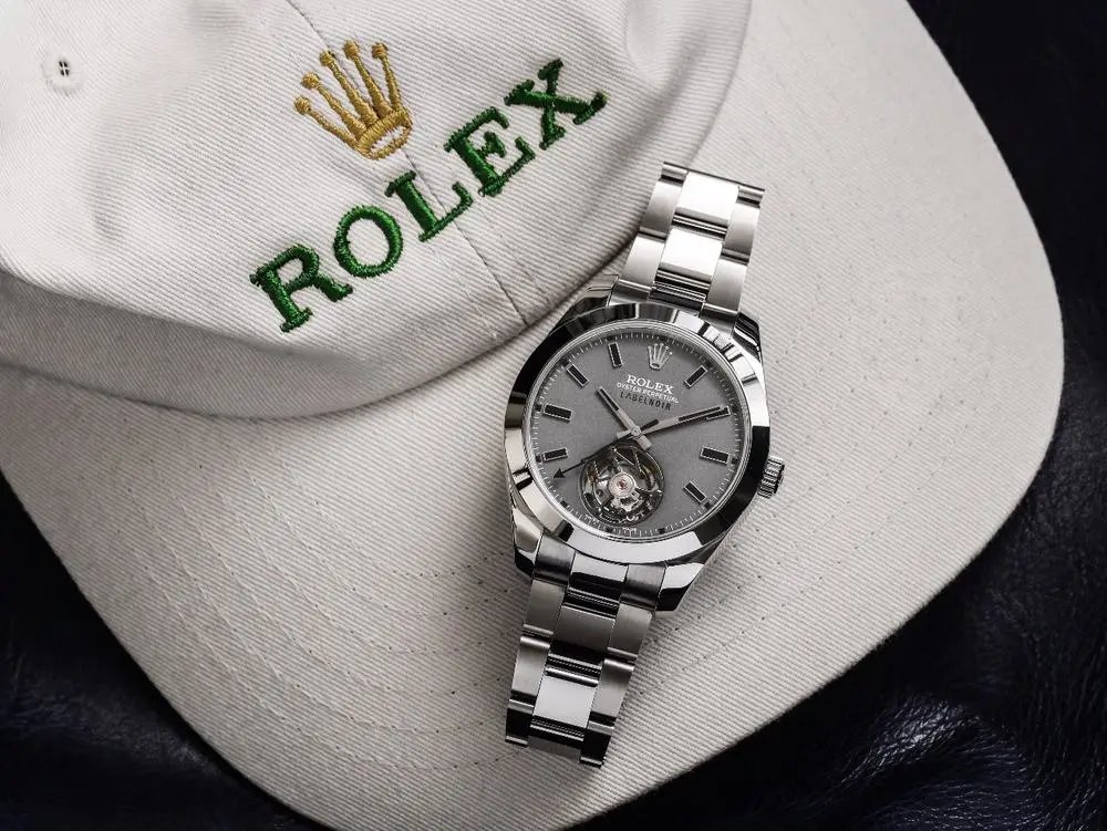 Rolex Oyster Perpetual Labelnoir watch — W2CFinds curated find