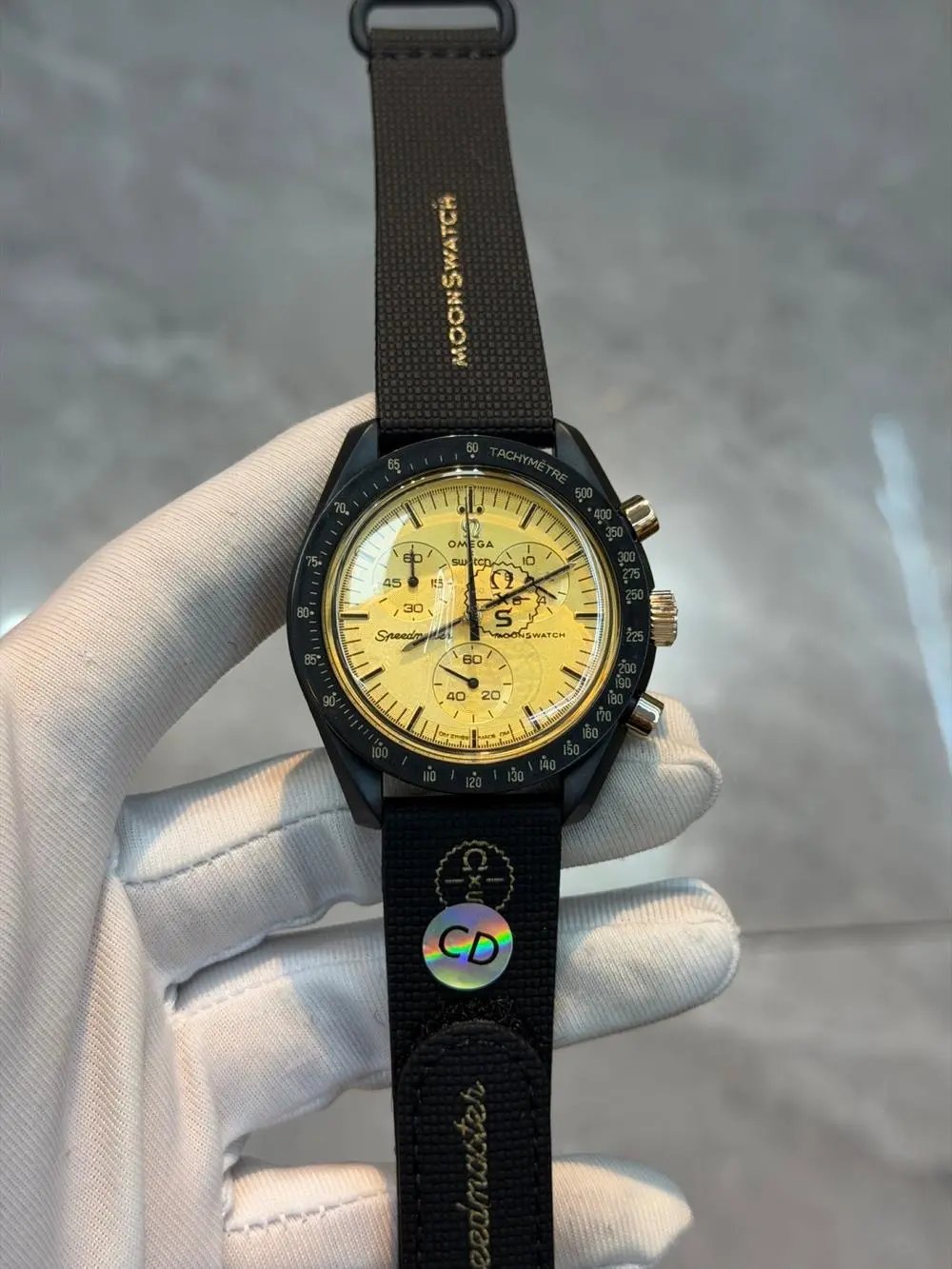 Omega x Swatch speedmaster moonswatch mission to saturn watch
