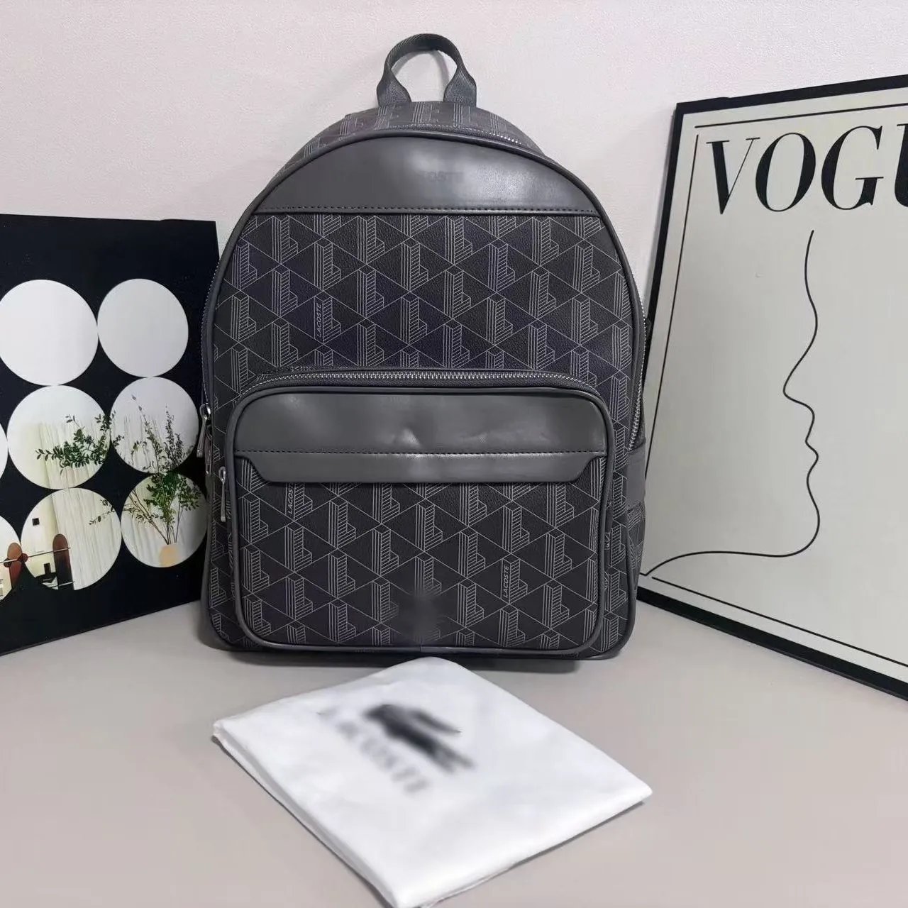 Ey bag, large capacity zipper backpack