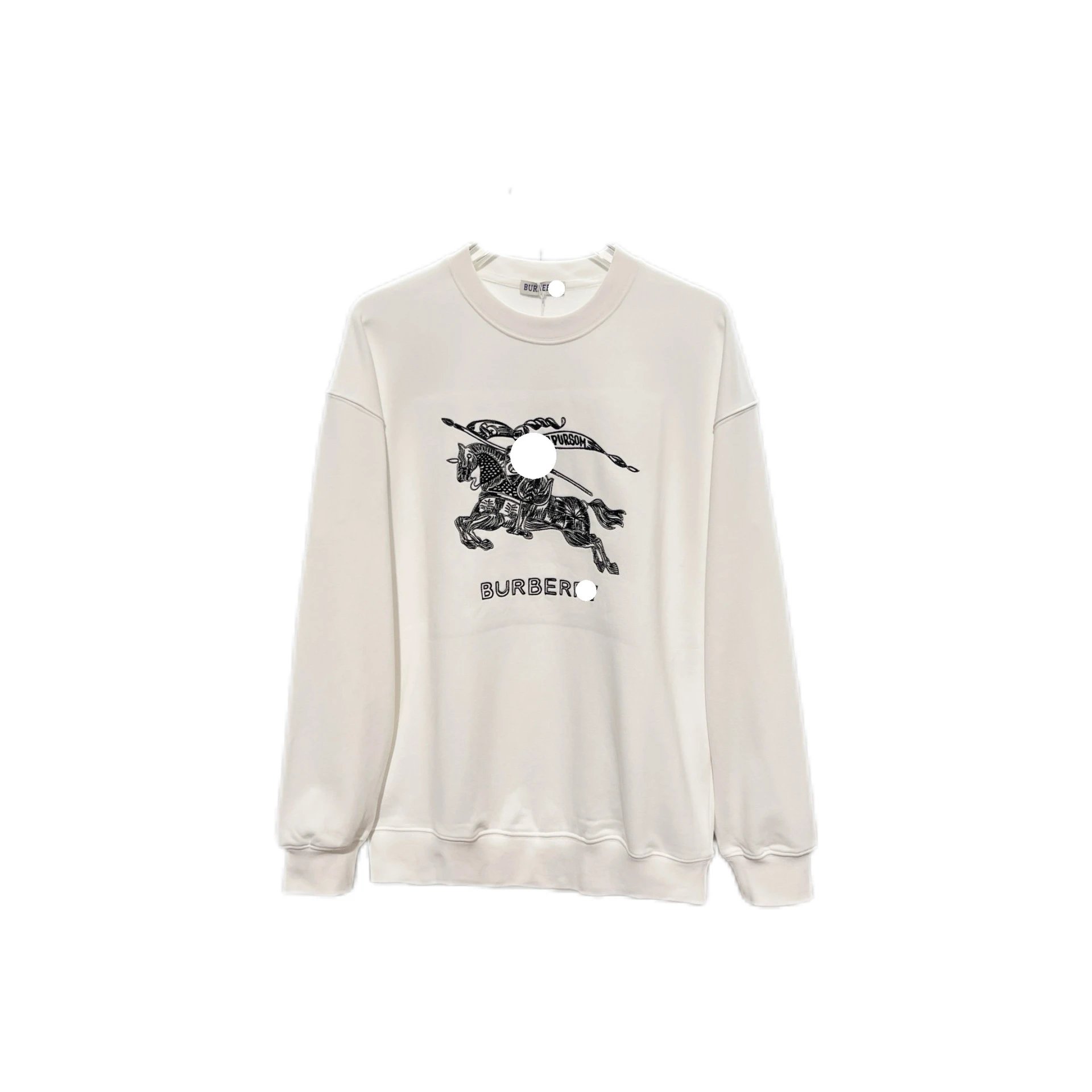 Burberry Hoodies & Sweatshirts Equestrian Knight logo crewneck sweatshirt — Burberry Crewneck sweatshirt 1