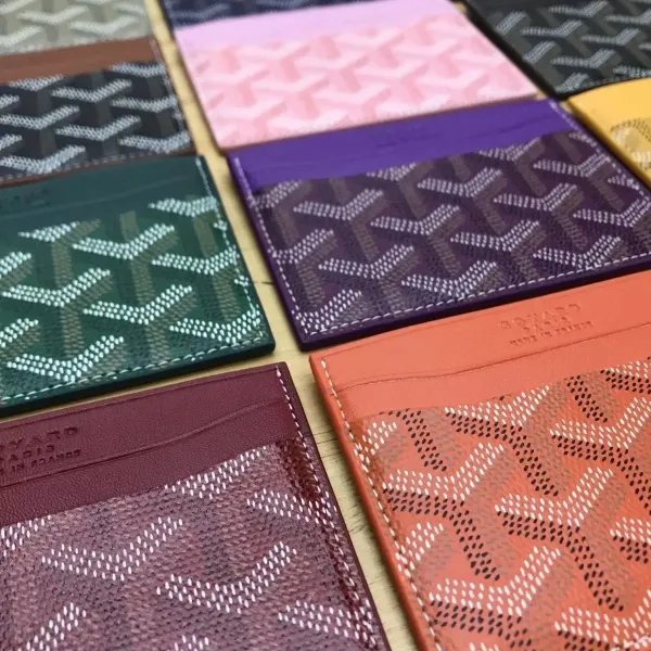 Goyard Saint Louis Card Holder Blue - 8