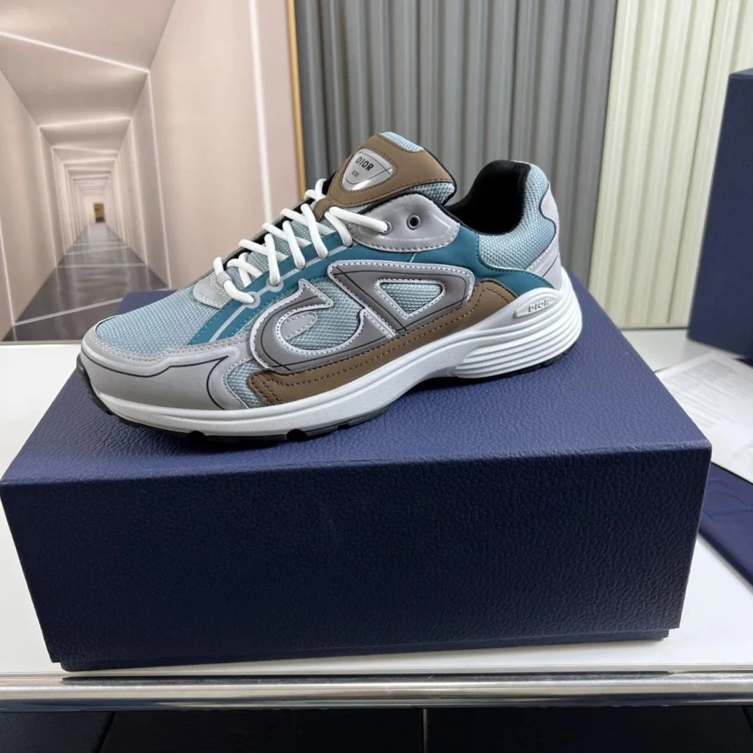 Dior B23 Multicolor Chunky Sneakers - 1