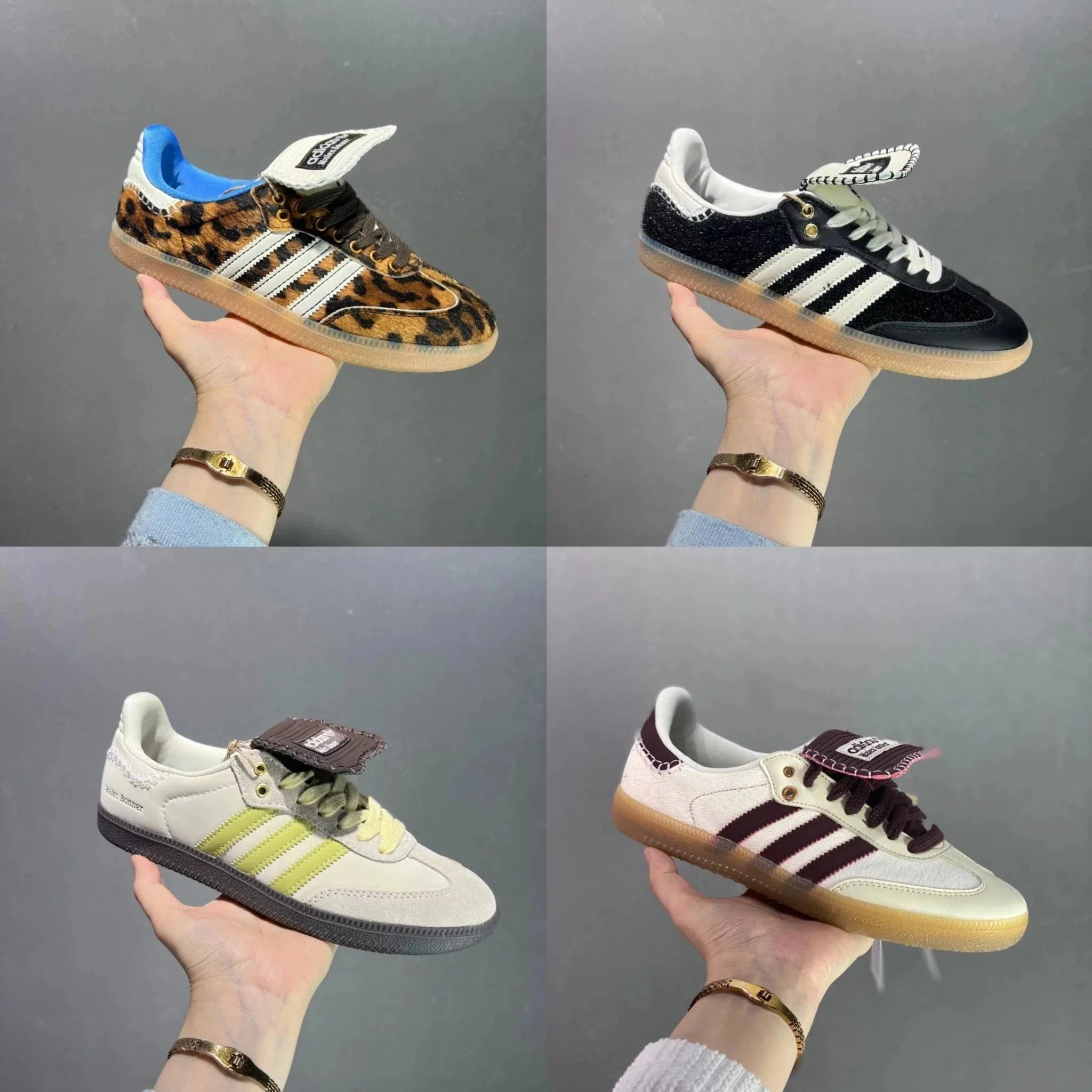 W @ - les Bon.ner x A-D board shoes for both men and women