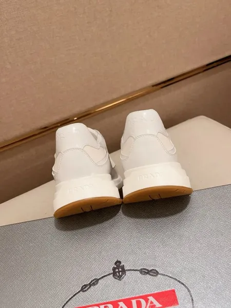 Prada Re-Nylon Triangle Logo Black Chunky Sneakers - 29