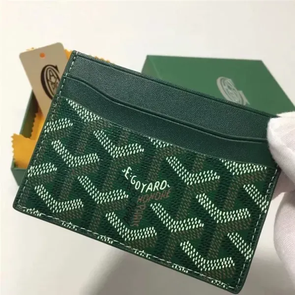 Goyard Saint-Louis Card Holder Green - 1