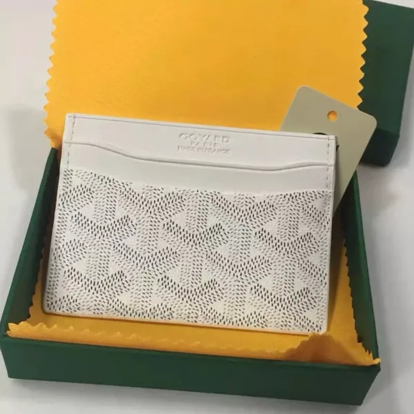 Goyard Saint Sulpice Card Holder White - 1