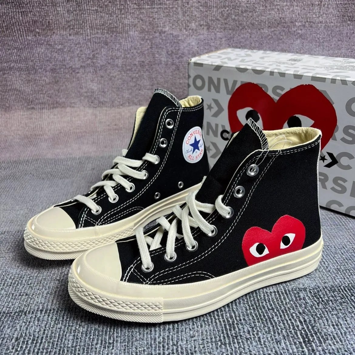 帆布鞋高低帮男女同款百搭休闲鞋