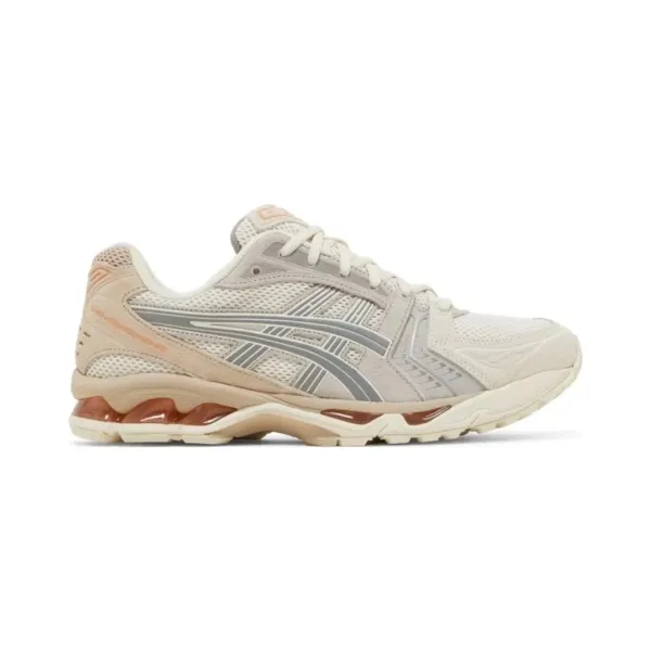 Asics Gel-Kayano 14 Beige Orange Running Shoes - 1