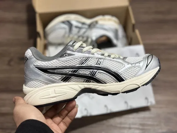 Asics Gel-Kayano 14 Pink Silver Running Shoes - 3