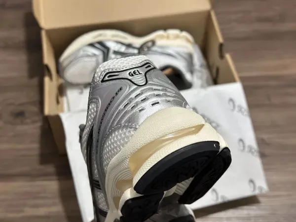 Asics Gel-Kayano 14 Pink Silver Running Shoes - 10