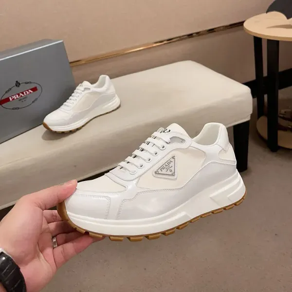 Prada Re-Nylon Chunky Sneakers White - 1