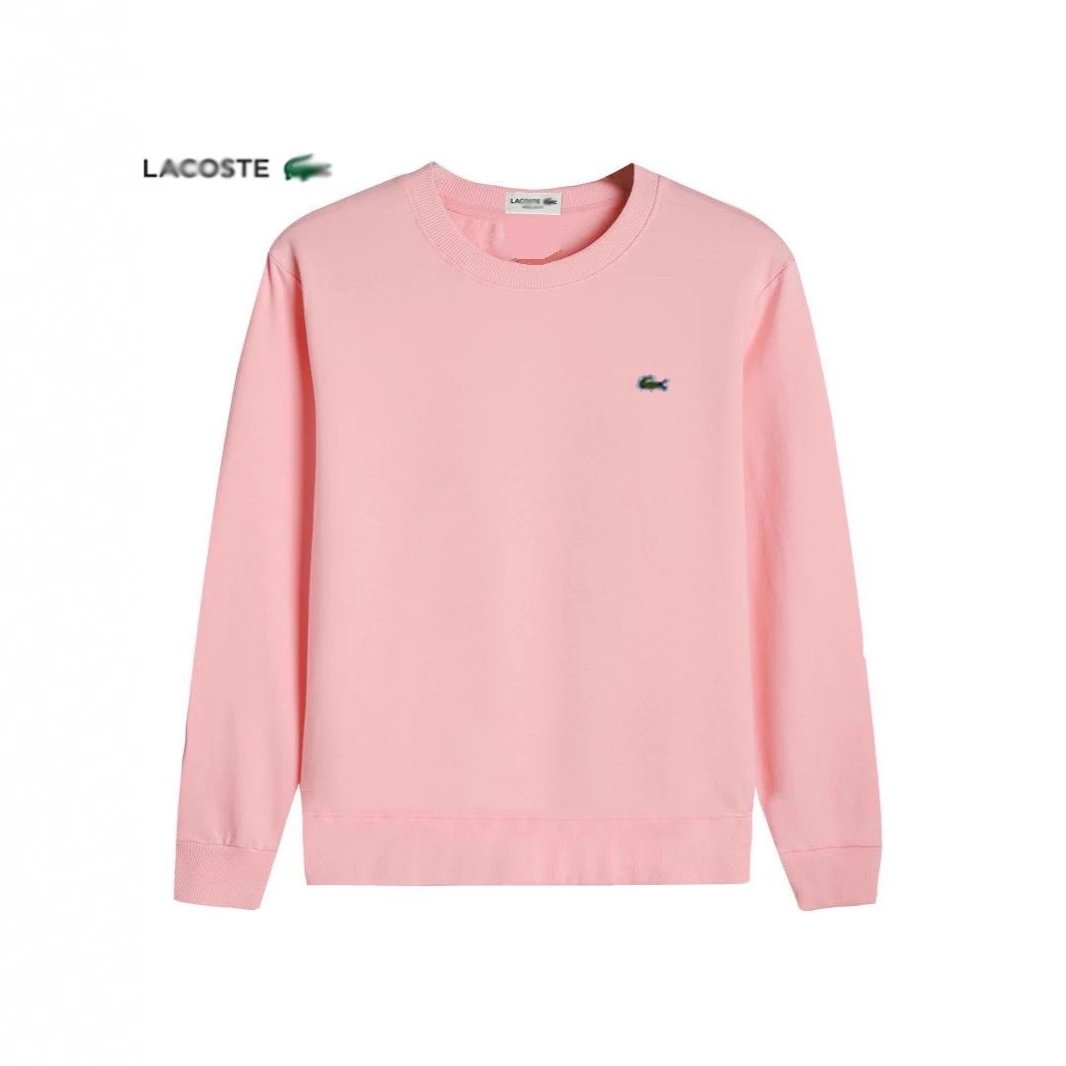 Lacoste Beige Crewneck Sweater