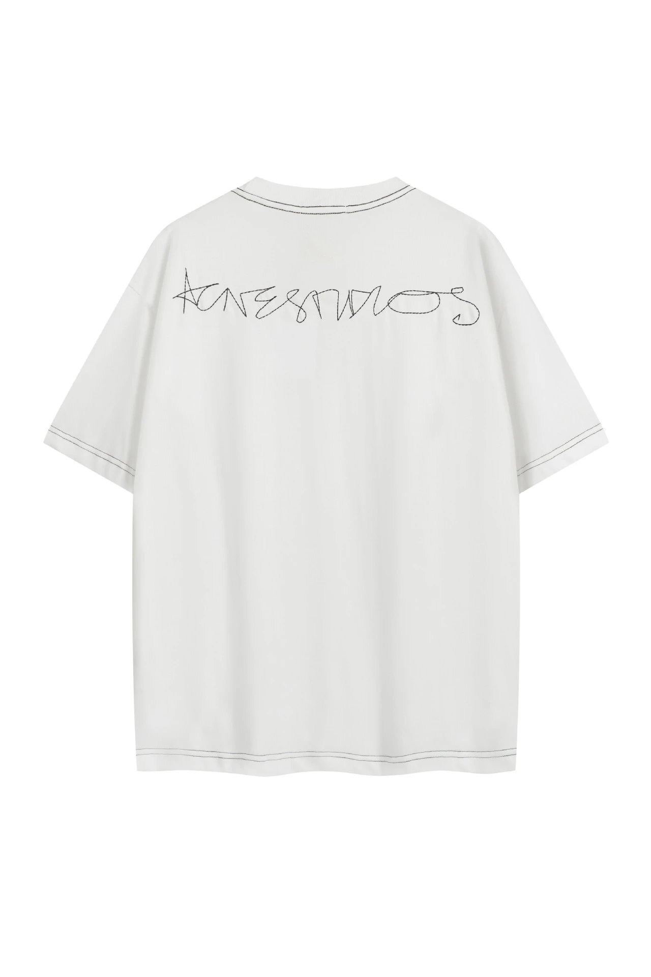 Embroidered White