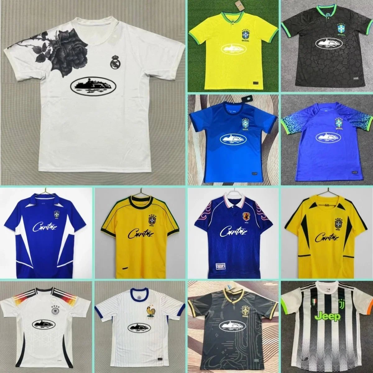 Corteiz x Brazil National Team Away Jersey Black - 4