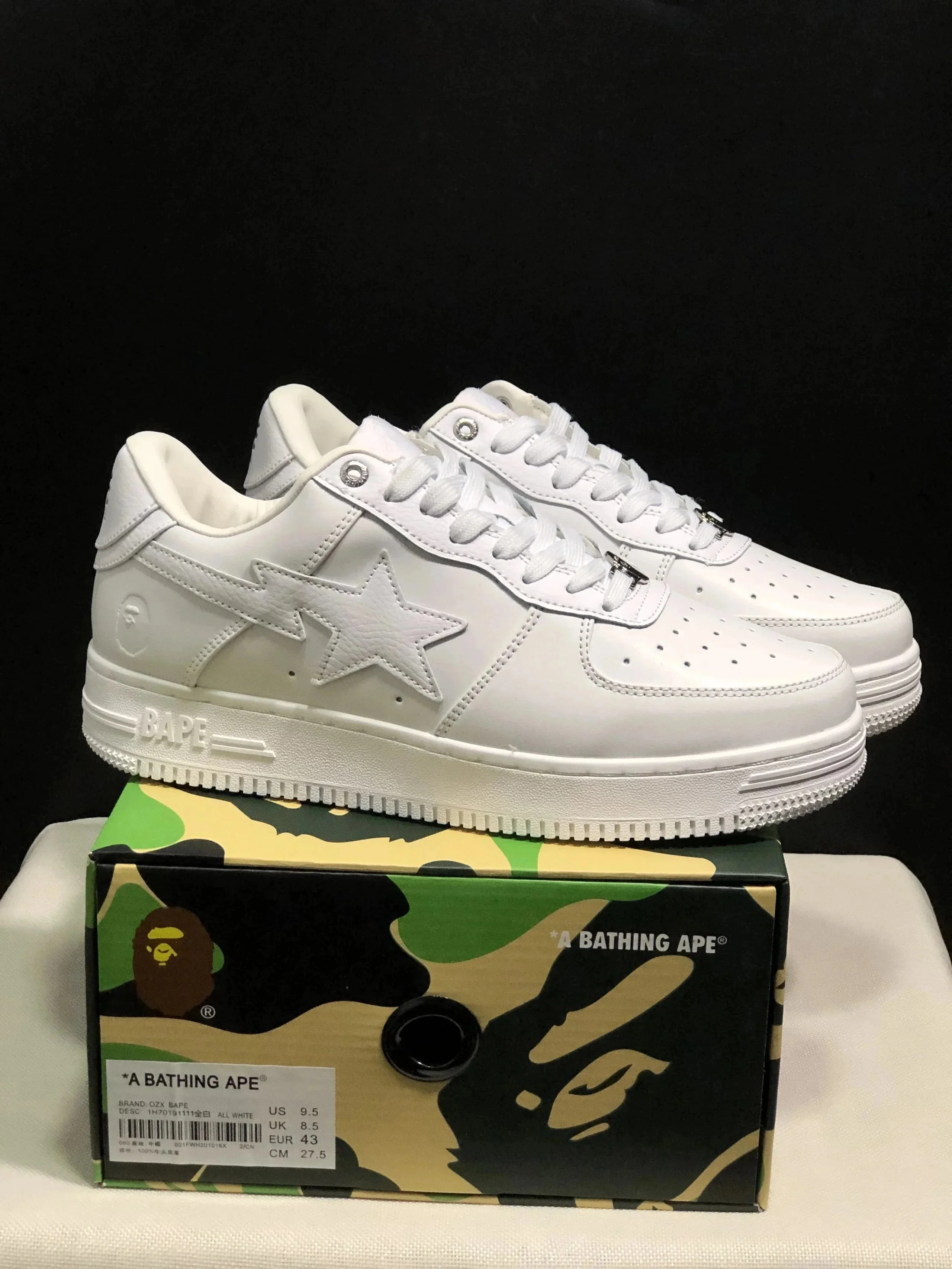 BAPE STA White Sneak