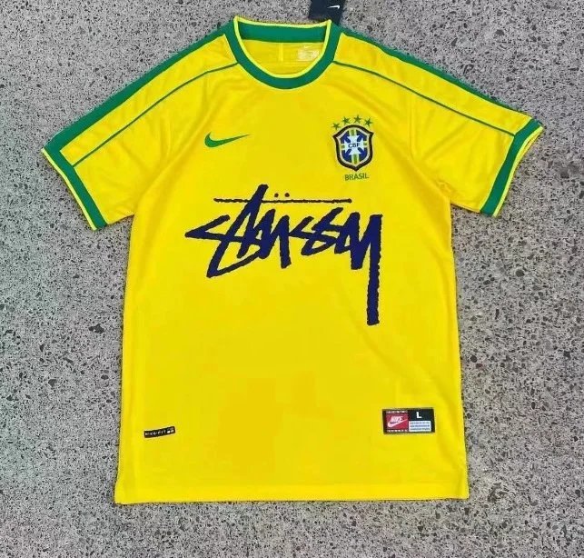 Corteiz x Brazil National Team Away Jersey Black - 14
