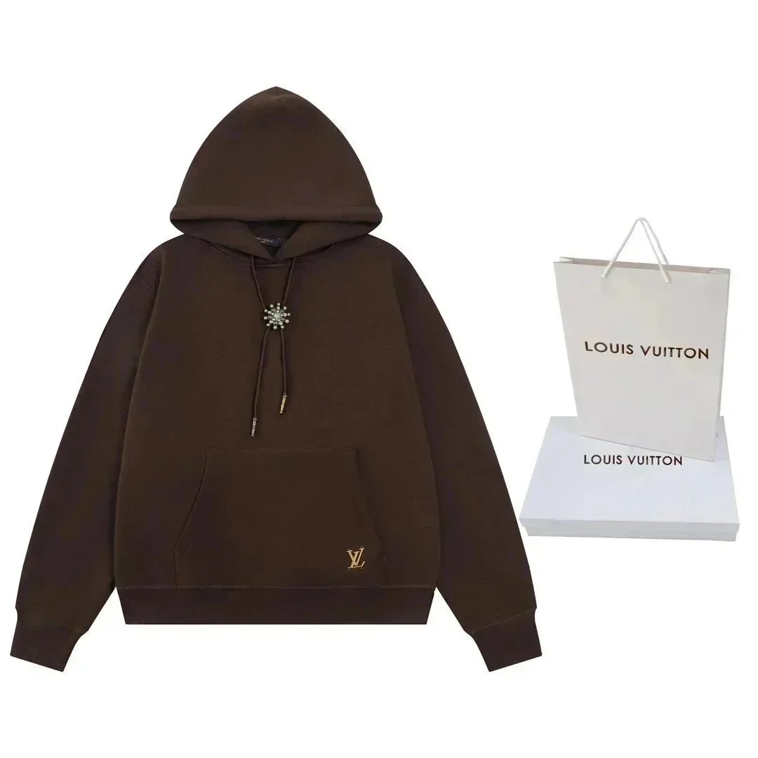 Louis Vuitton Brown Hoodie
