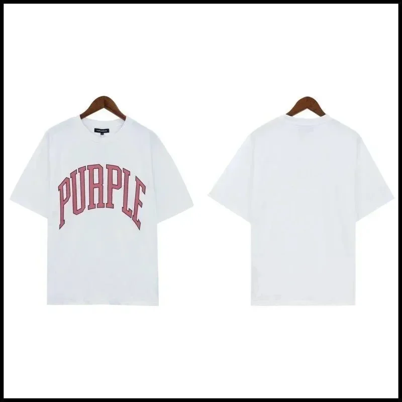 Purple White T-Shirt