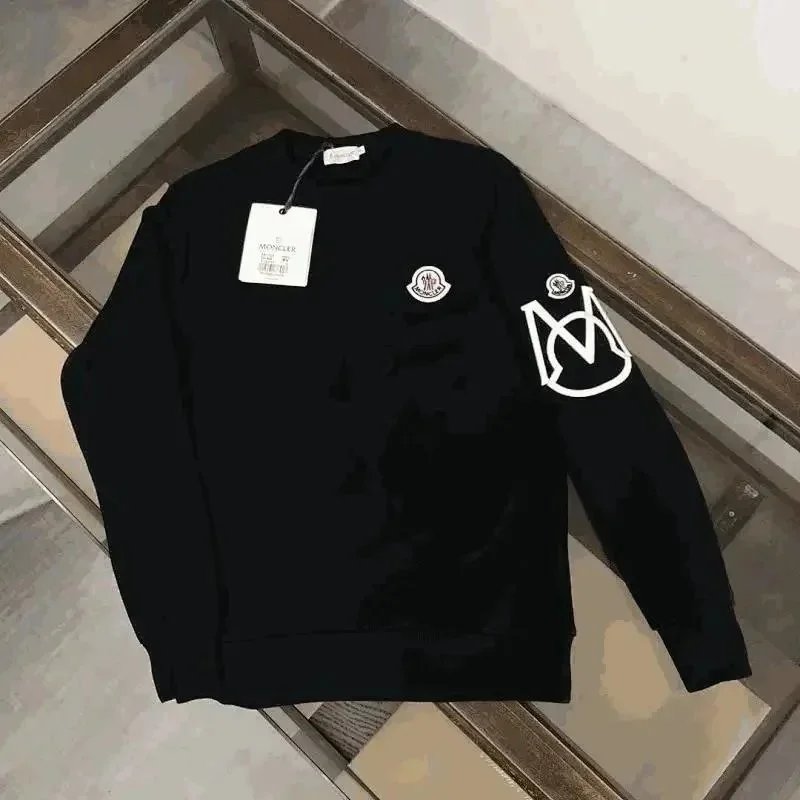 Moncler's top-quality, original, fashionable crew neck pullover sweatshirt