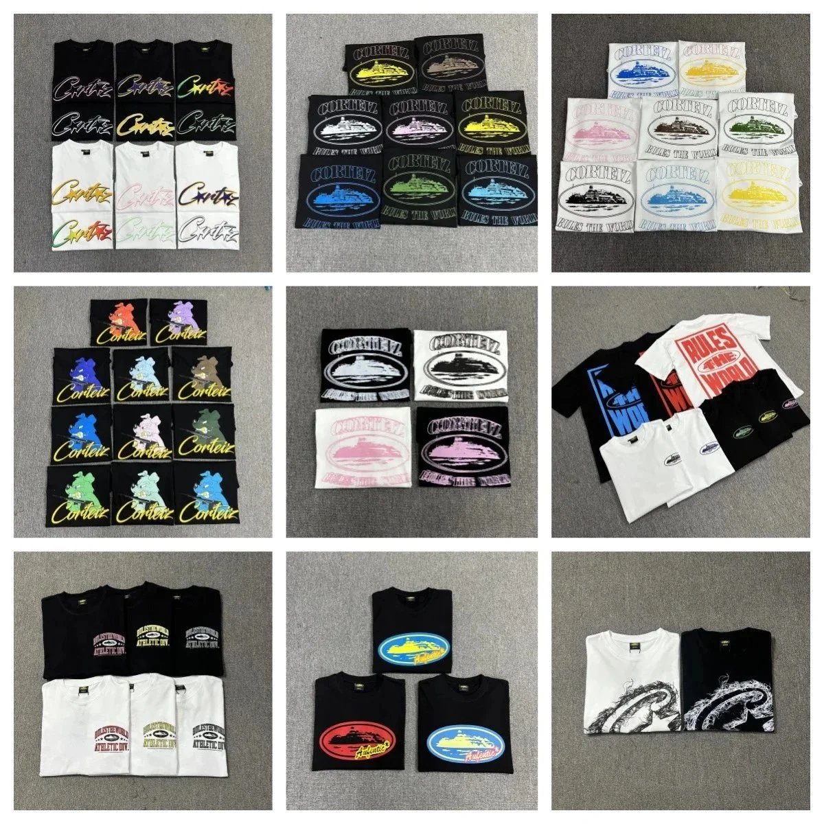 Corteiz T-shirts Jerseys Tank Tops    T-shirts