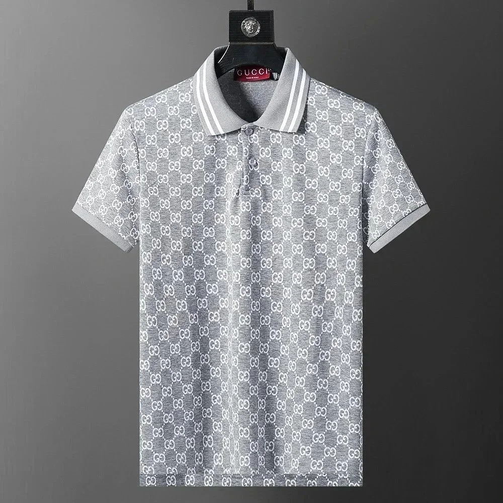 Gucci Grey Polo T-Sh