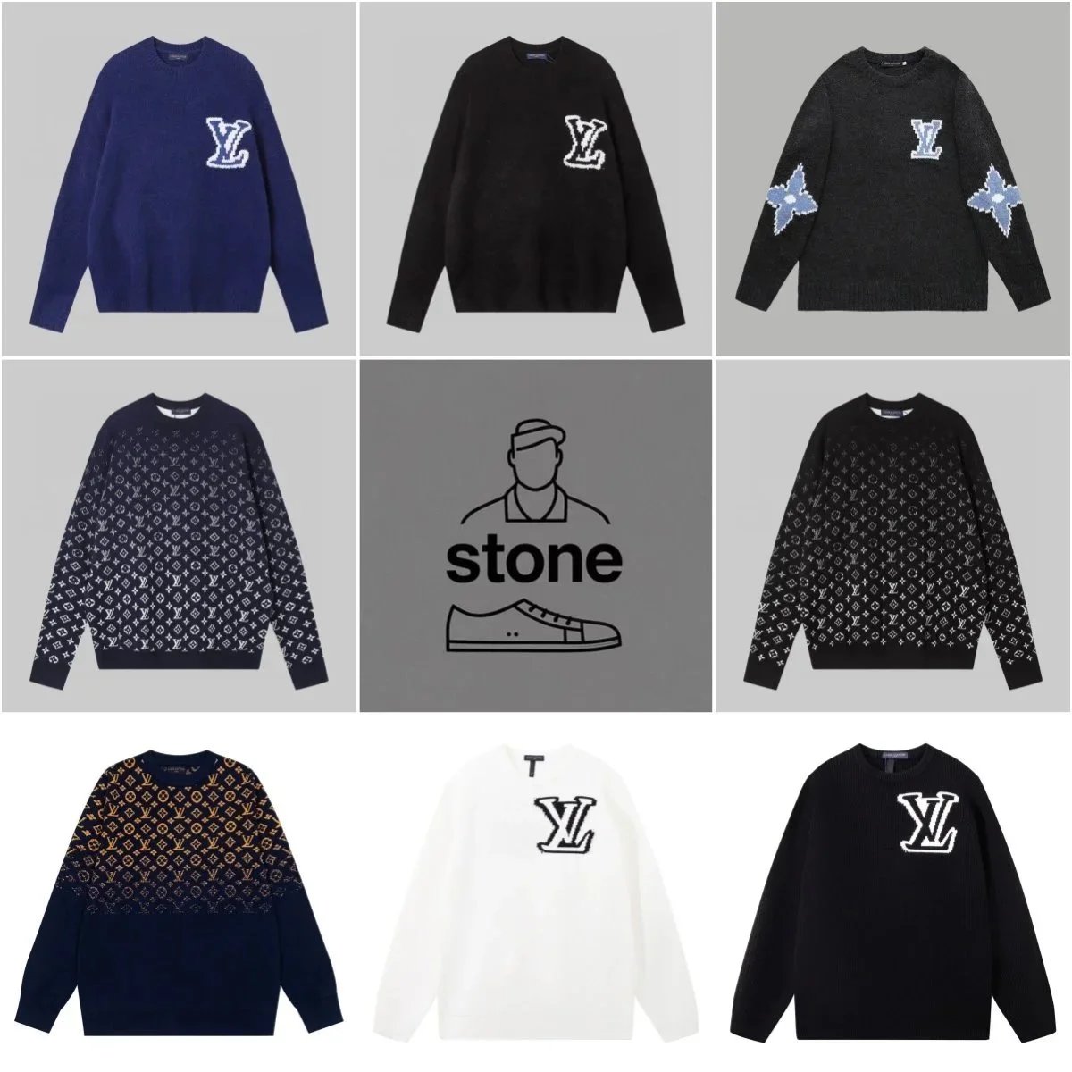 Louis Vuitton Simple Sweater--Hoodies