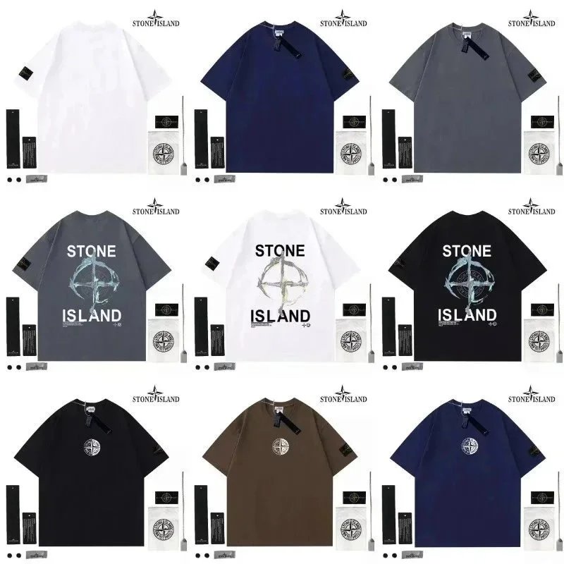 STONEVISLAND Simple T-shirt--T-shirt