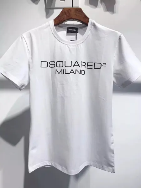 Dsquared2 Milano Logo Print White T-Shirt - 1