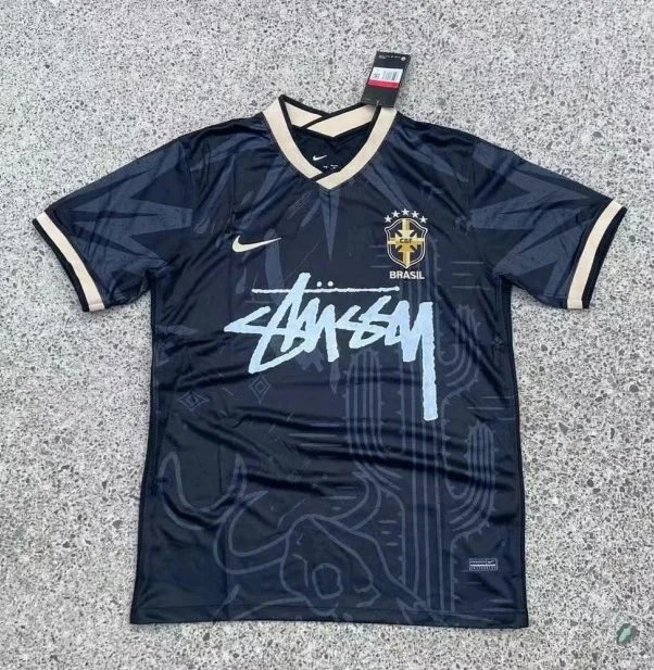 Corteiz x Brazil National Team Away Jersey Black - 16