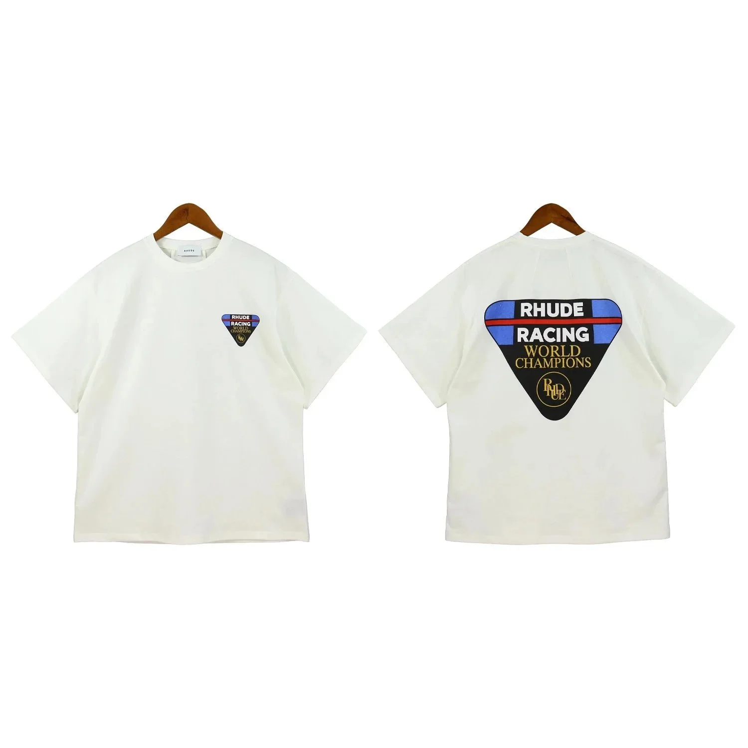 Rhude Racing White T