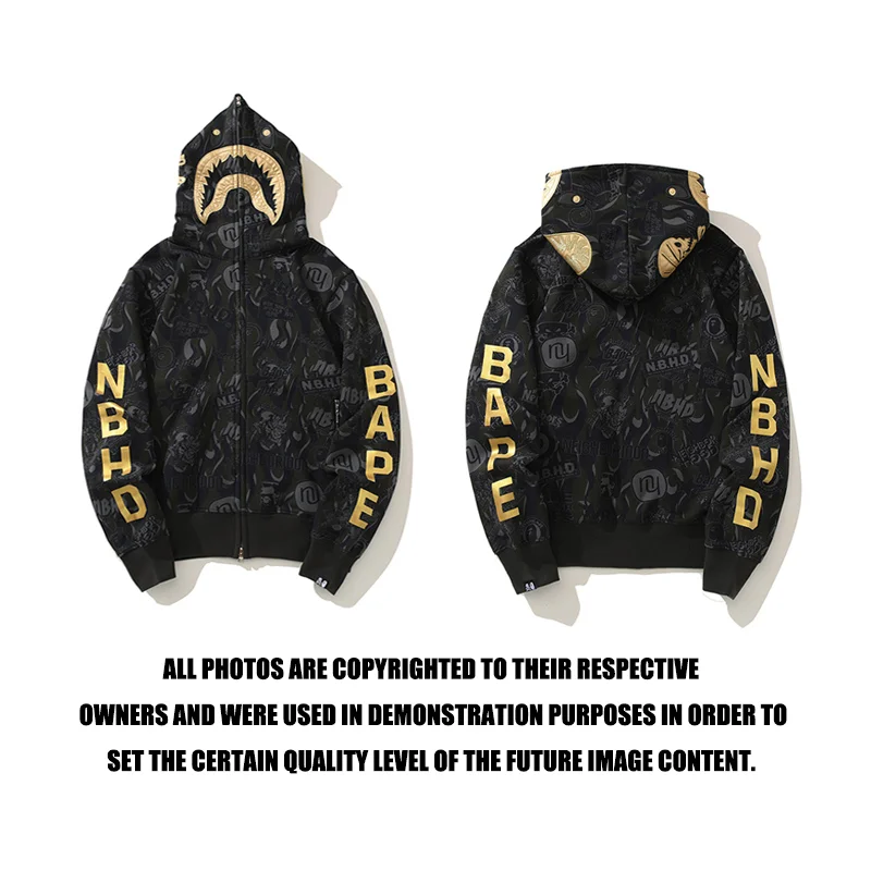 BAPE Shark Black Jac