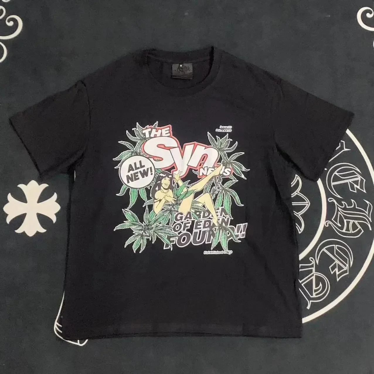The Syn News Black T