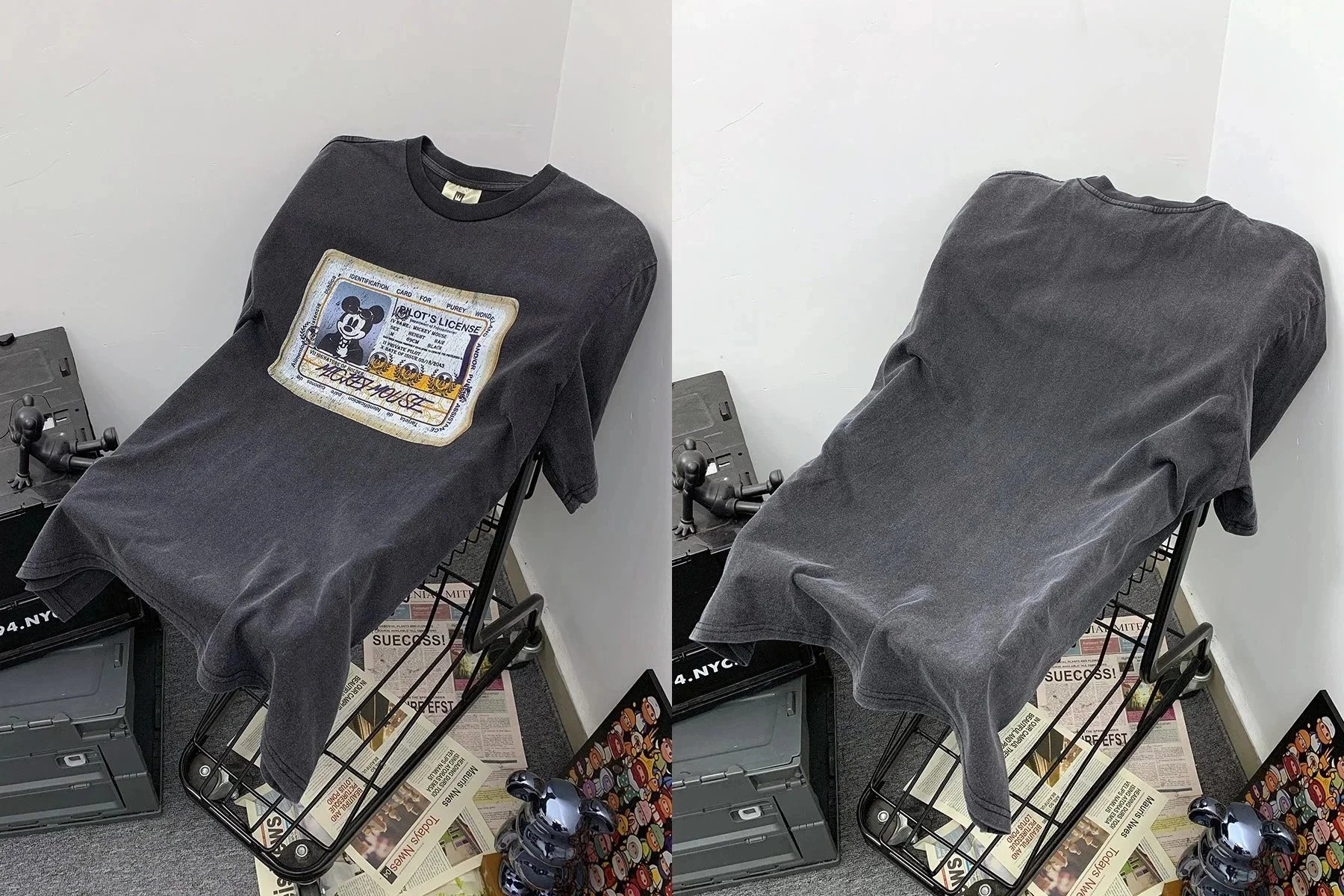 Disney Mickey Mouse Black T-Shirt