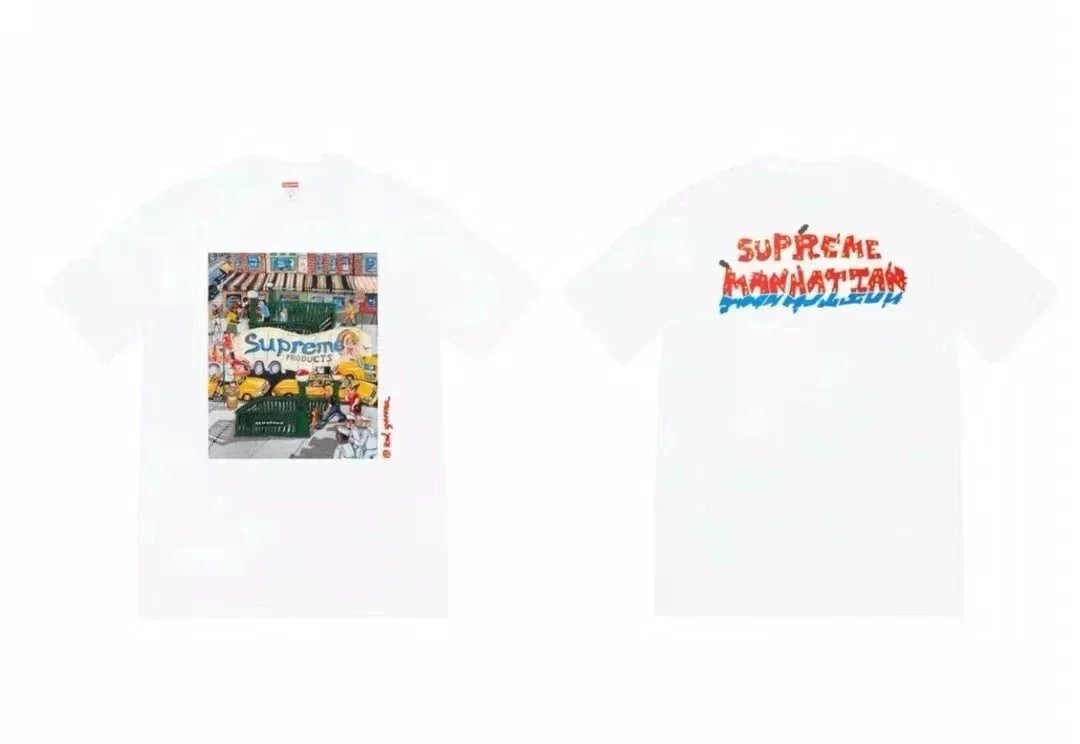 Supreme Manhattan T-Shirt--T-shirt