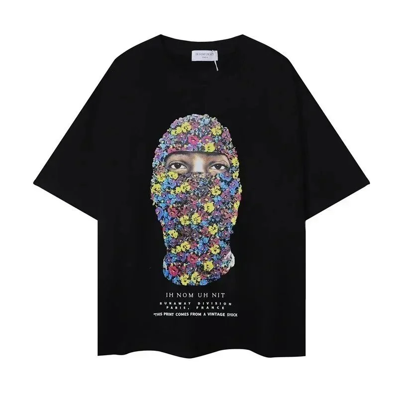 IHNOMUHNIT Black T-S