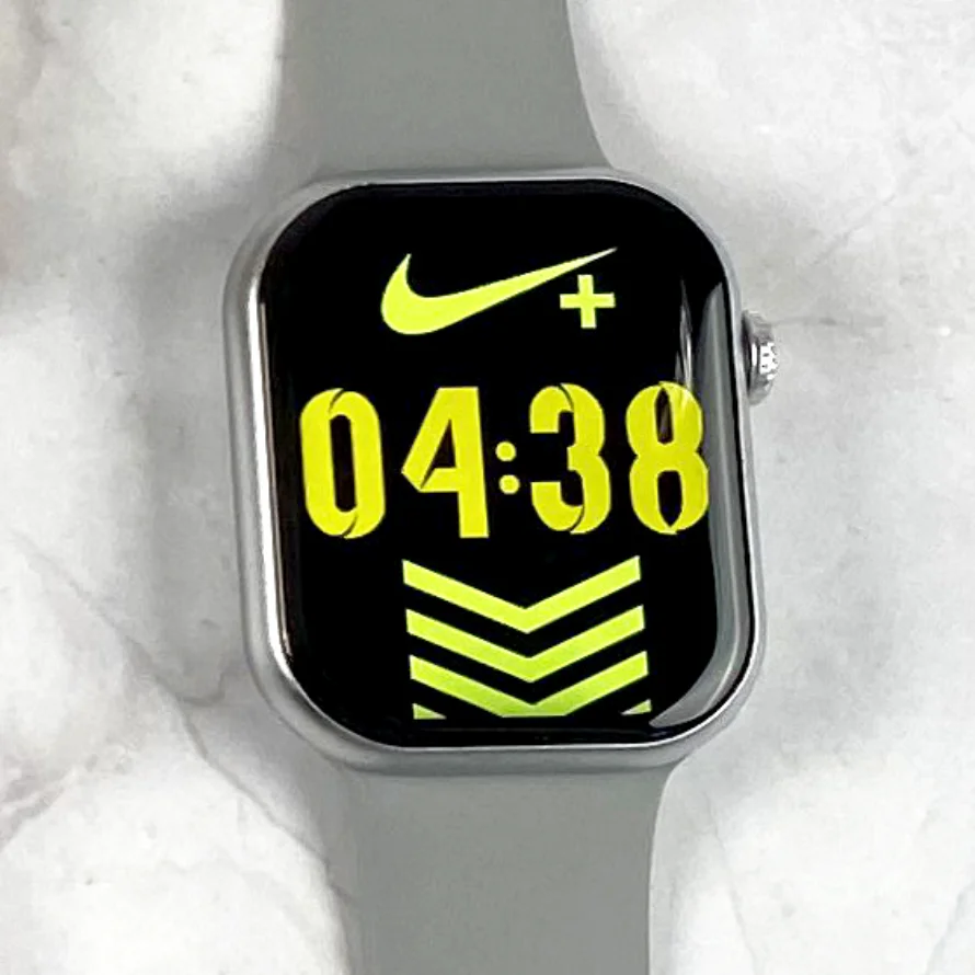 Nike Apple Watch Series 8 Silver Watch