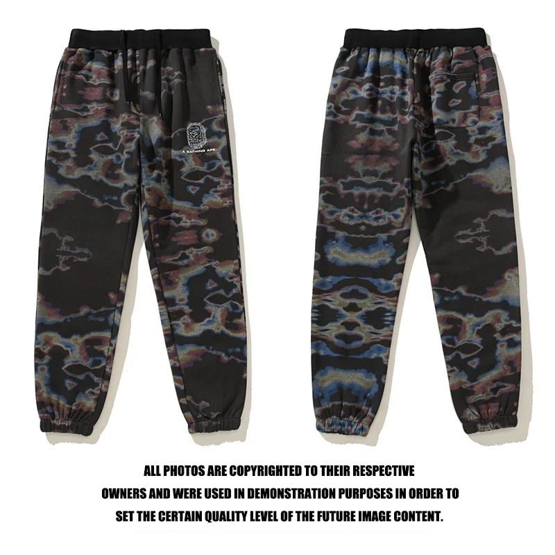 BAPE Camo Black Pant
