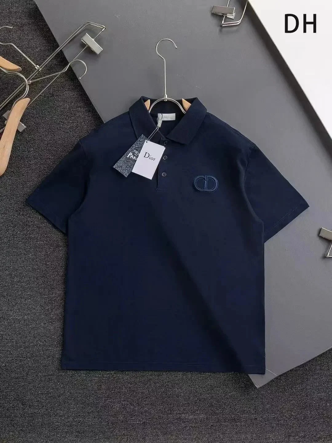 Dior Navy Polo T-Shi